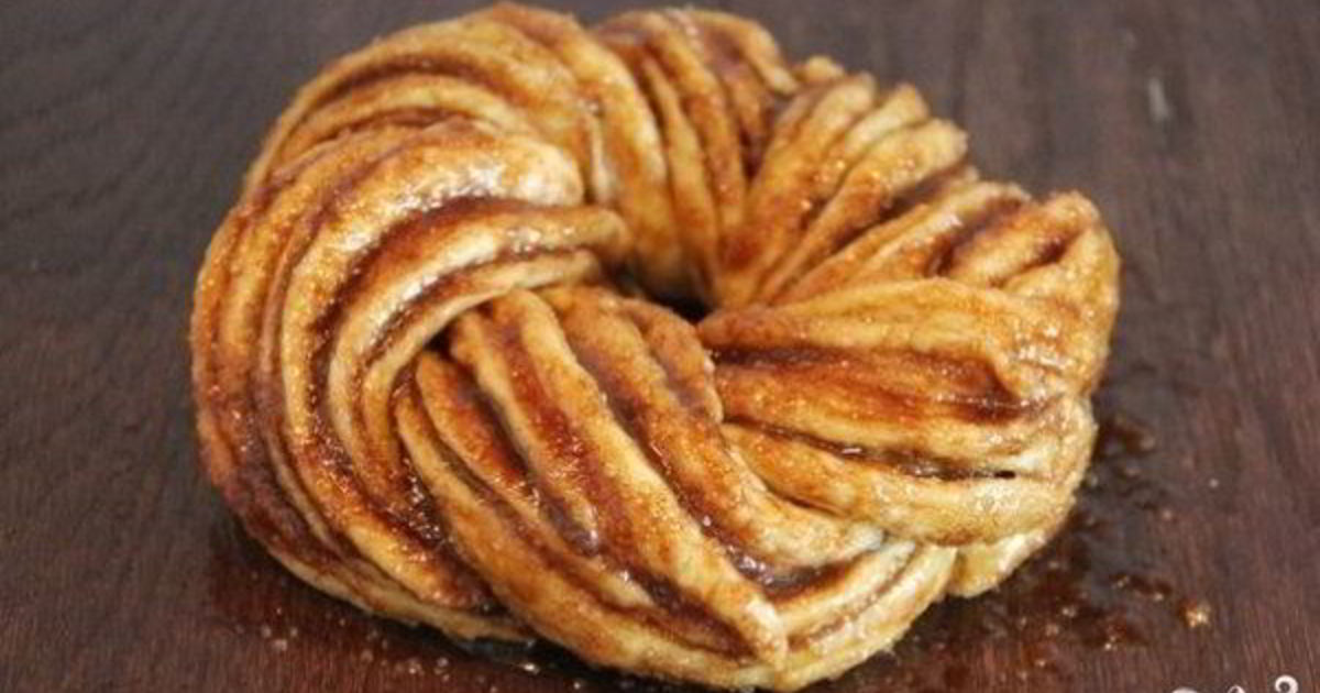 Плетенка с корицей – рецепт рулета из дрожжевого теста