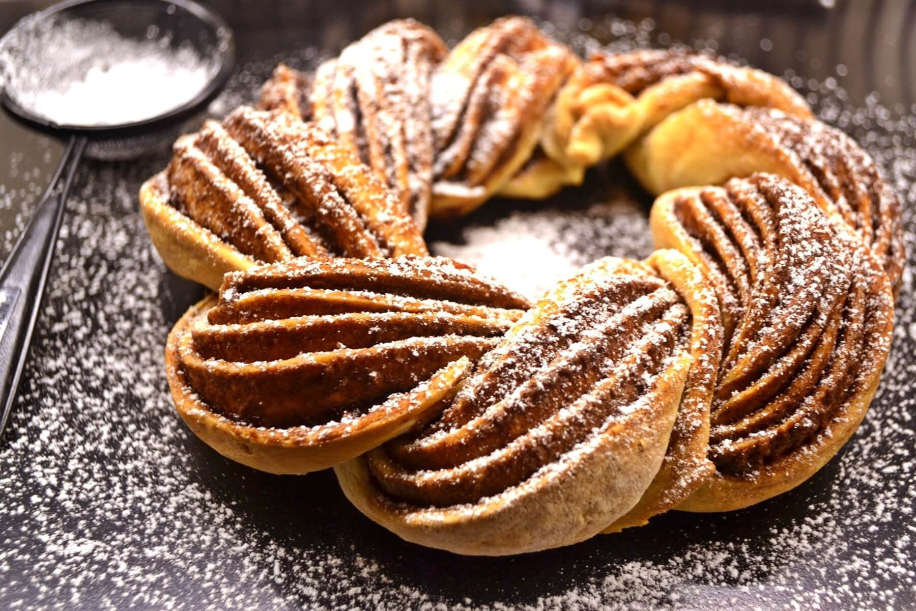 Эстонские булочки с корицей