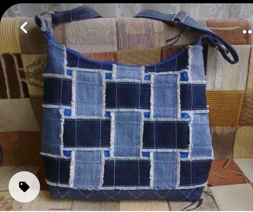 Сумка из старых джинсов: топ 12 выкроек