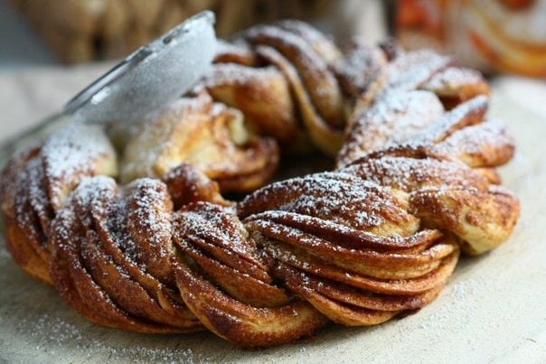 Эстонская булочка с корицей