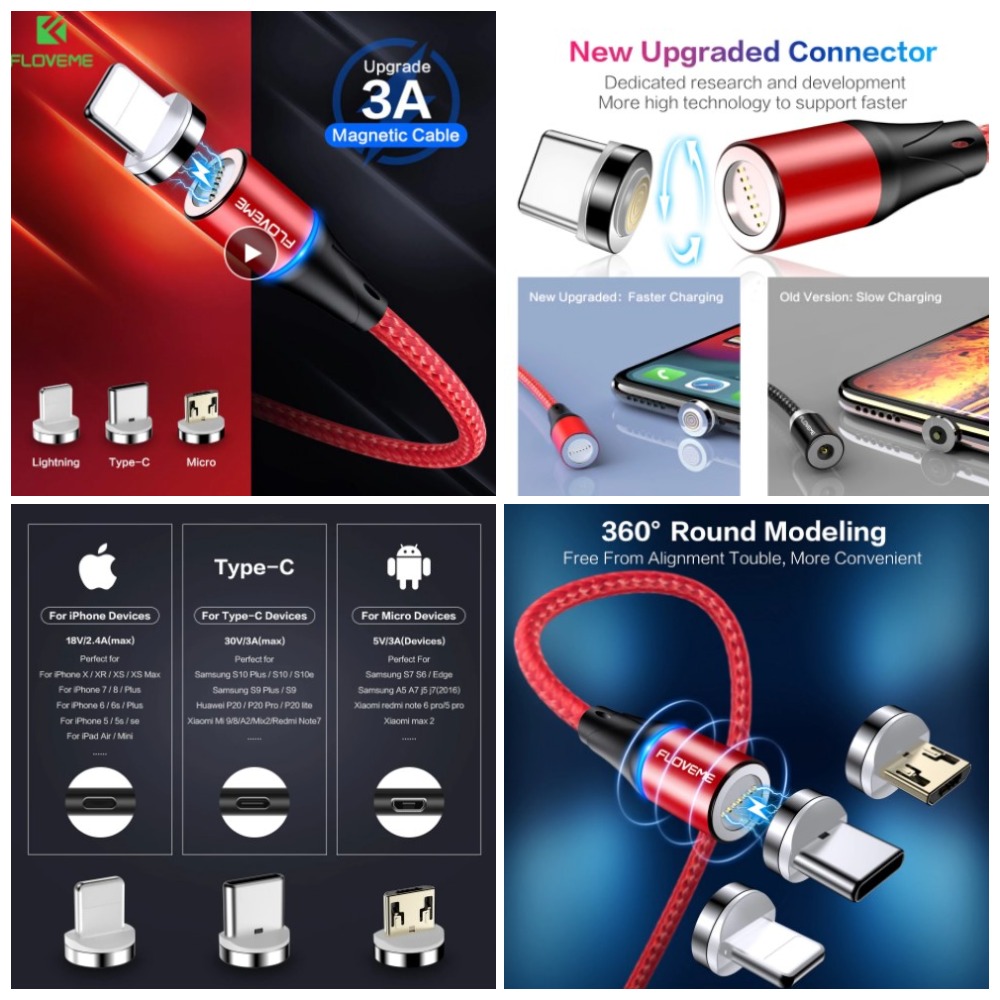 🔌 лучшие магнитные кабели для зарядки смартфона на 2022 год - рейтинги товаров в 2022 году