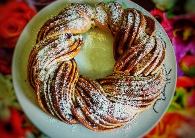 Эстонская булка с корицей рецепт с фото