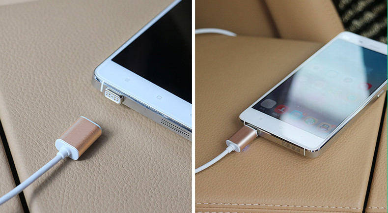 Магнитный кабель для зарядки телефона на android с micro usb wsken - магнитная зарядка