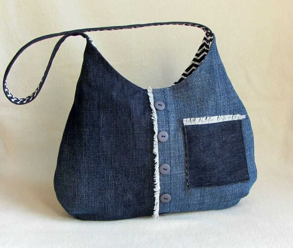 Как сшить сумку из старых джинсов - пошаговая инструкцию + полезные советы для начинающих рукодельниц