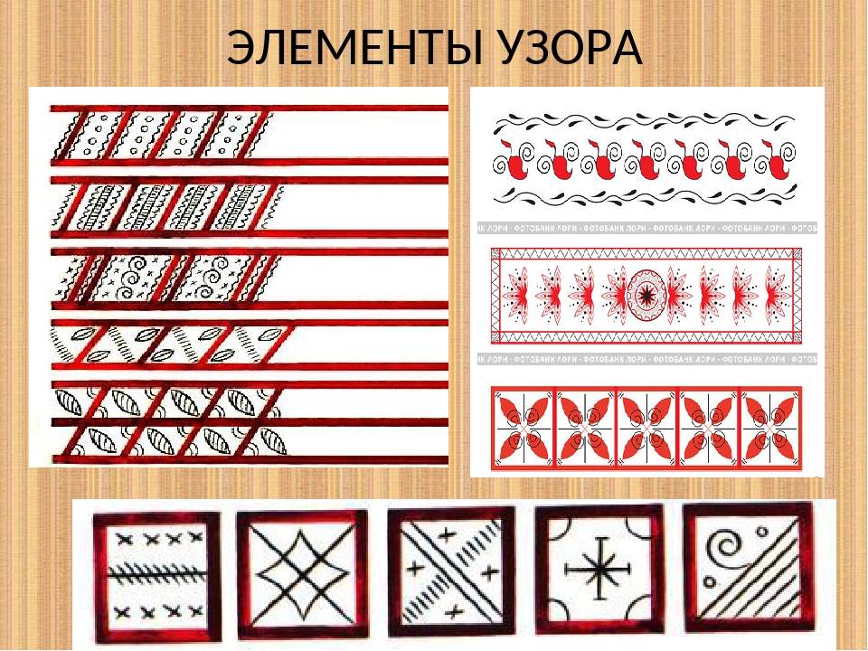 Мезенская роспись: картинки, элементы росписи