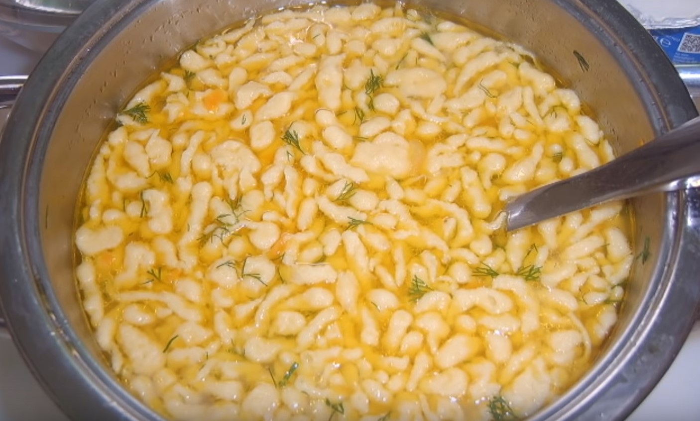 Плотные клецки для супа рецепт