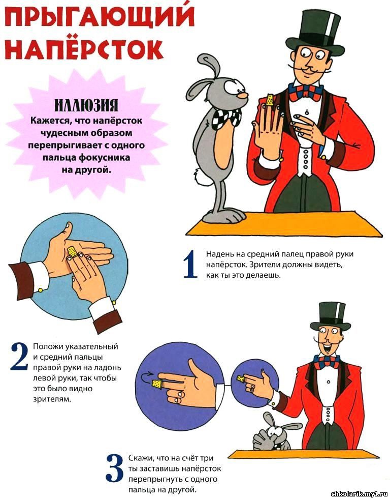 Фокусы для веселой компании