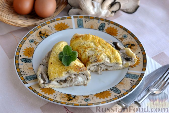 Рецепты омлетов с шампиньонами: как приготовить омлет с грибами, сыром, помидорами и другими ингредиентами