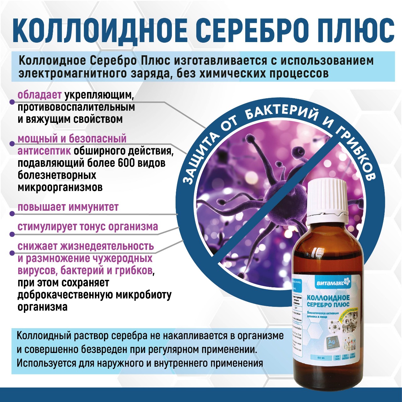 Ионы коллоидного сереба - как применять для лечения
