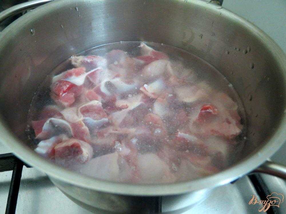Сколько варить куриные желудки до готовности и перед жаркой