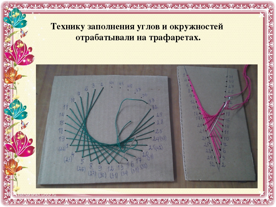 Изонить (техника, мастер-класс) - коробочка идей и мастер-классов