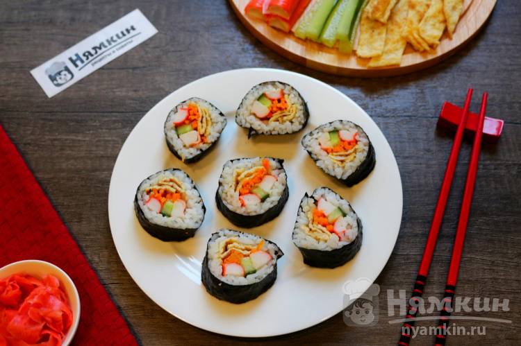 Кимпаб корейские роллы