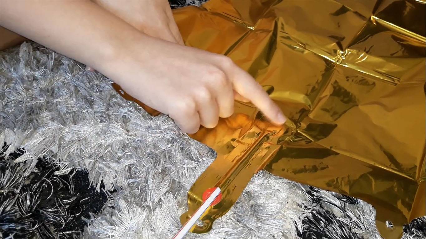 Новые фольгированные шарики спускают как вылечить. как сдуть фольгированный шарик с клапаном