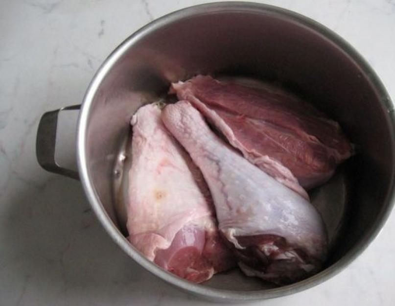 Сколько времяни варить мясо индейки