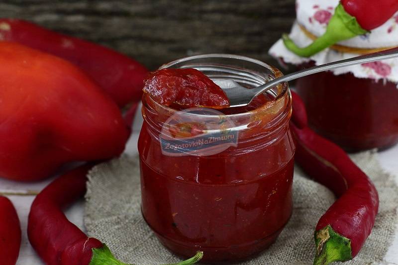 Варенье из острого перца или «marmellata di peperoncino»