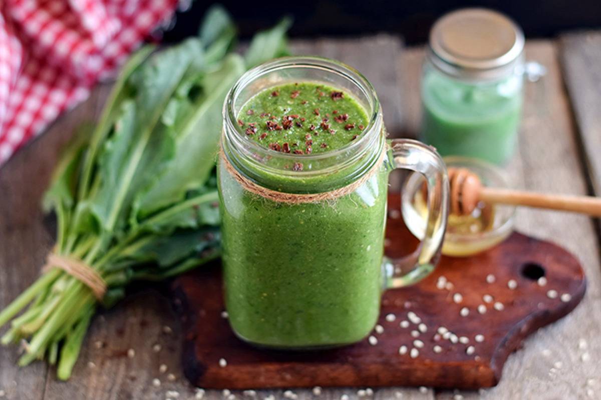 Готовим вкусные и полезные смузи из витаминного киви