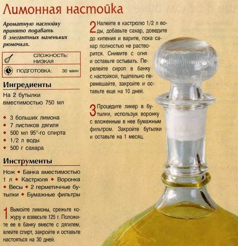 Лечебные настойки: 11 рецептов в домашних условиях + как пить