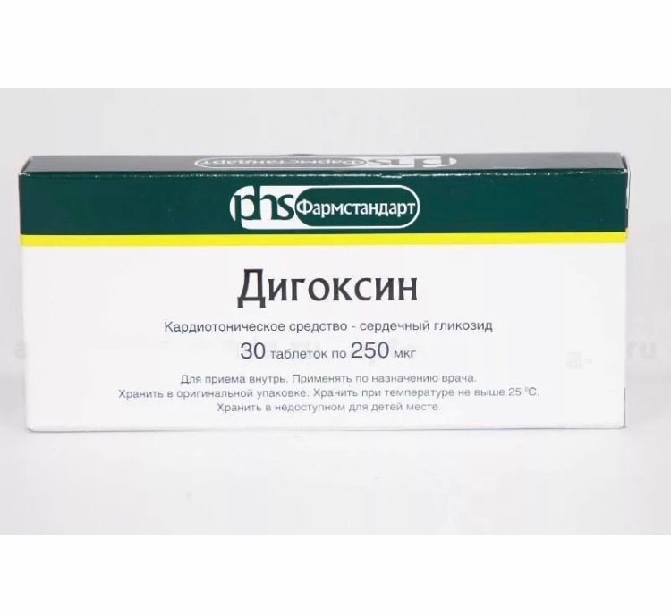 Дигоксин реневал. инструкция по применению. справочник лекарств, медикаментов, бад