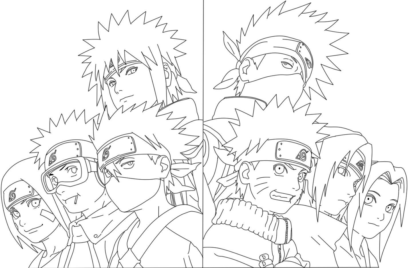 Как нарисовать какаши (kakashi) хатакэ аниме наруто карандашом