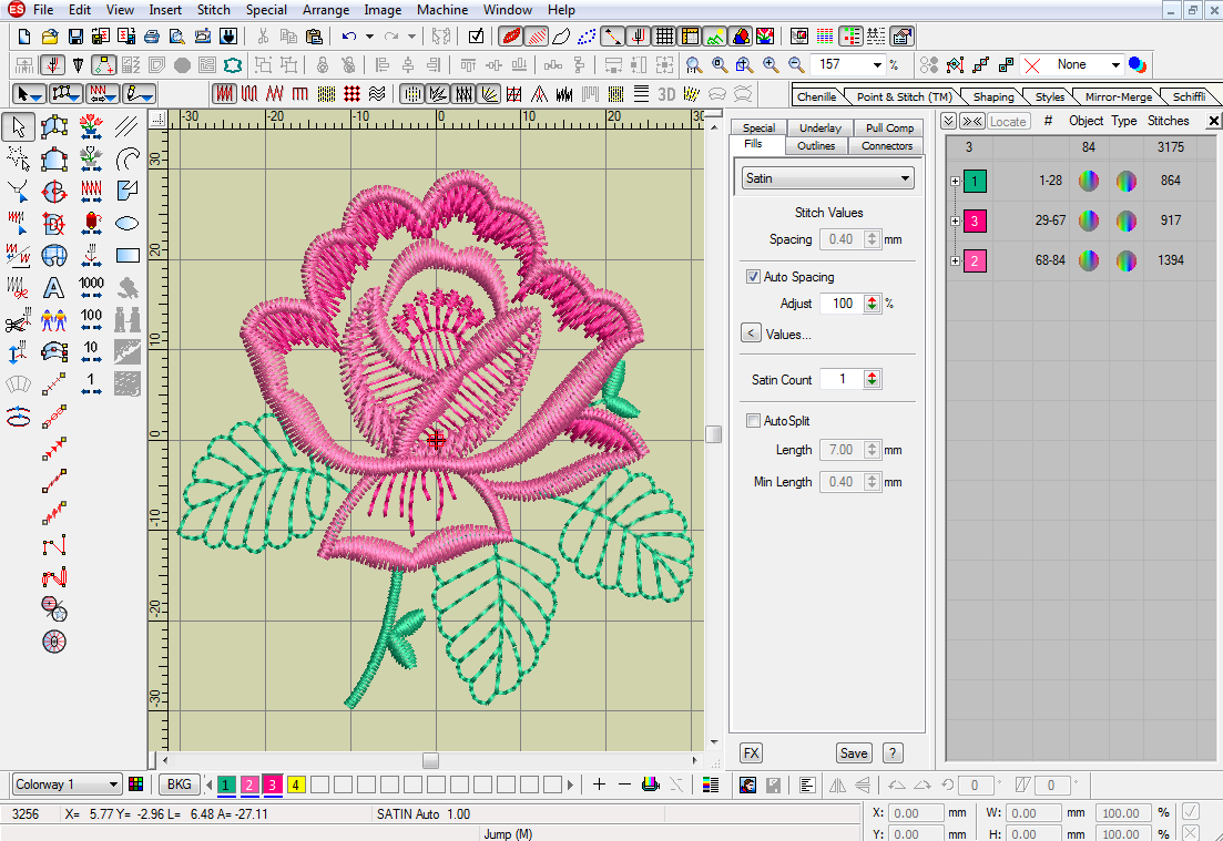 Как из прогона в pattern maker сделать хорошую схему вышивки крестом