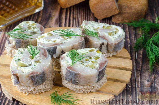 Филе сельди рулеты рецепты