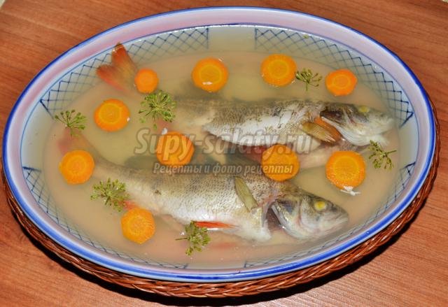 Морской окунь отварной рецепт