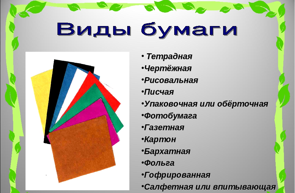 Виды бумаги в типографии: классификация по типам, сортам, назначению