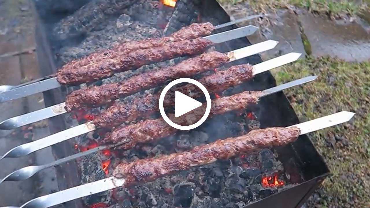 10 вкуснейших рецептов люля-кебаб на мангале