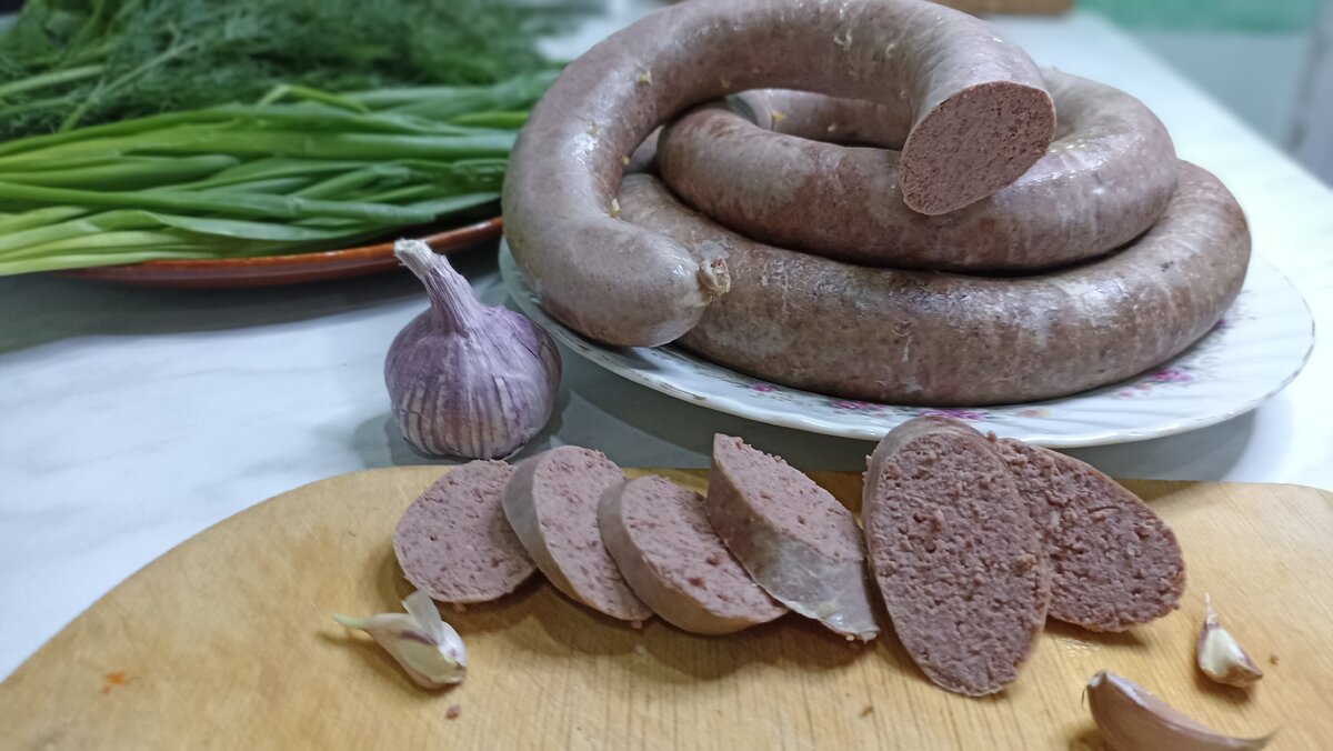 Колбаса ливерная копченая
