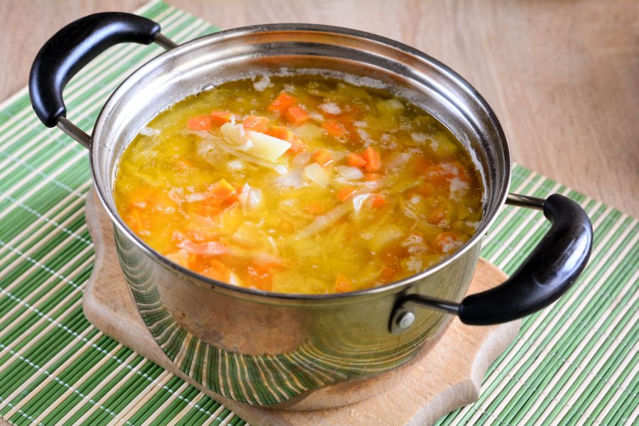Овощной бульон из капусты и корнеплодов. кулинария для здоровья. питаемся без вредных жиров