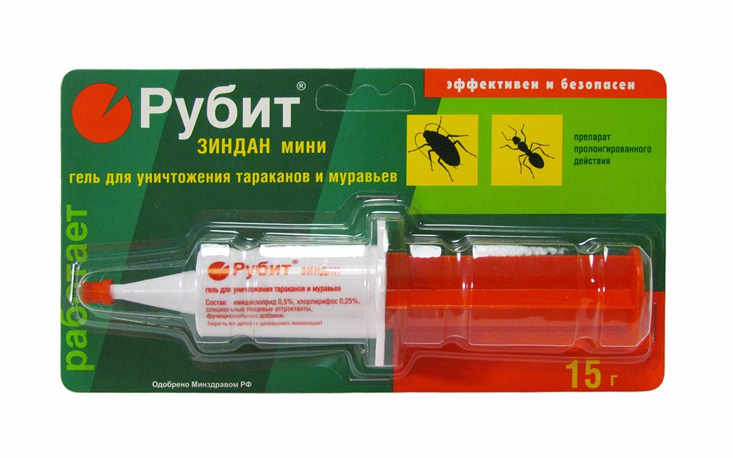 Рубит от тараканов и других насекомых: инструкция по применению