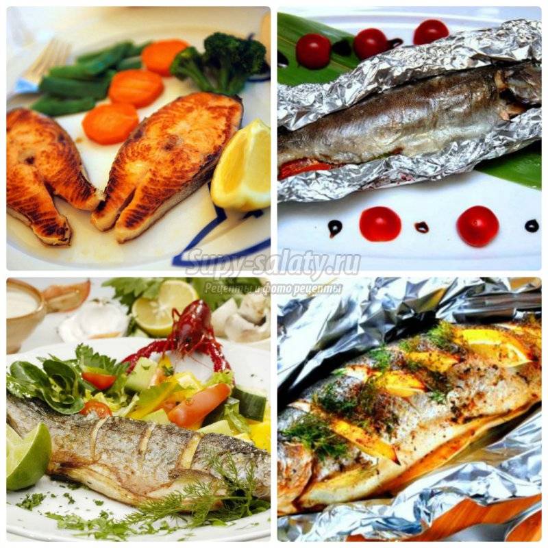 Форель запеченная в духовке — 5 рецептов приготовления сочной и вкусной рыбы
