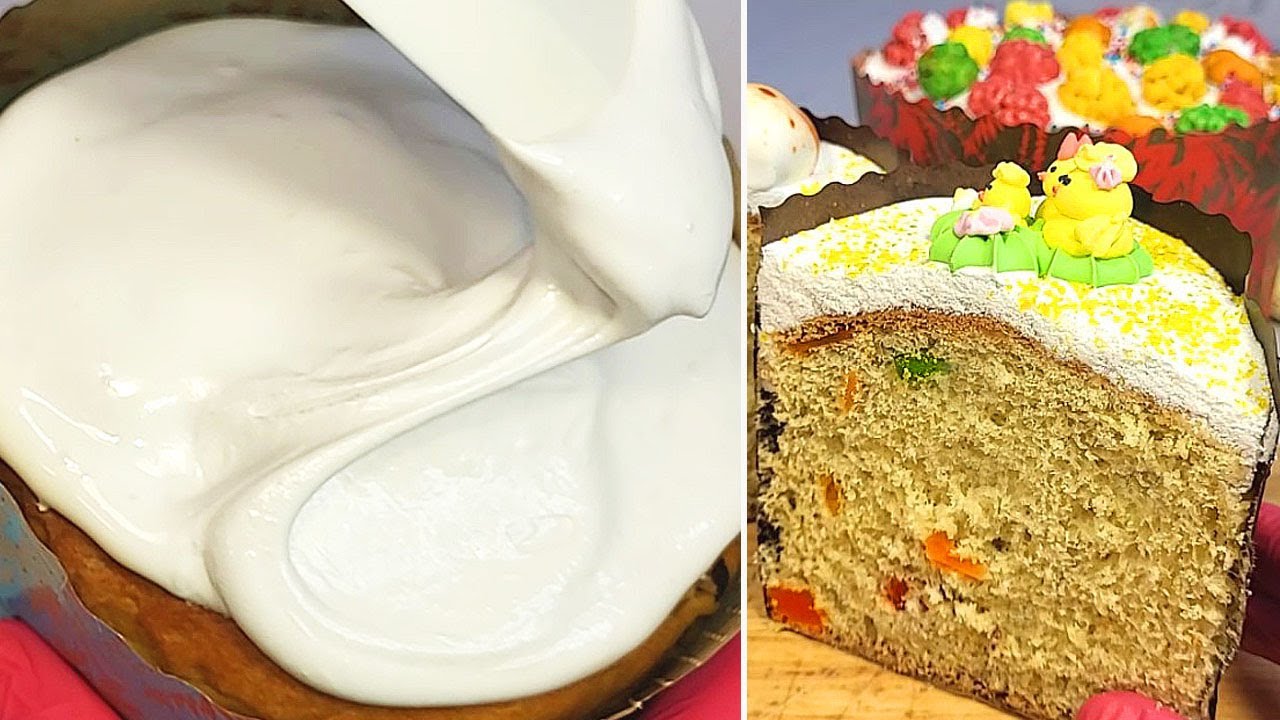 Безопасная глазурь для кулича: пошаговые рецепты с фото