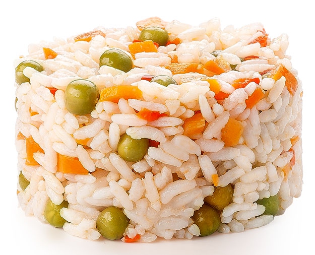 Вкусный рис без мяса с омлетом и другие рецептов из риса