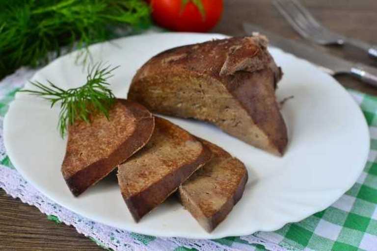 Всё о варке свиной печени по минутам Как сварить суп со свиной печенью