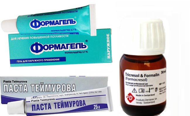 Паста теймурова для подмышек