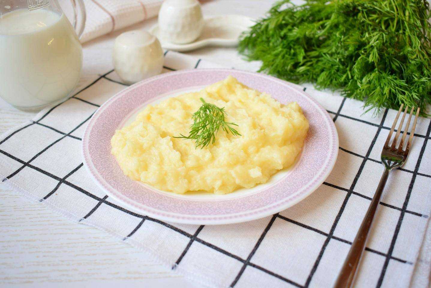 Картофельное пюре с молоком и сливочным маслом – правильный рецепт