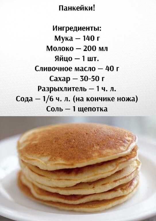 Панкейки на кефире -пошаговый рецепт с фото