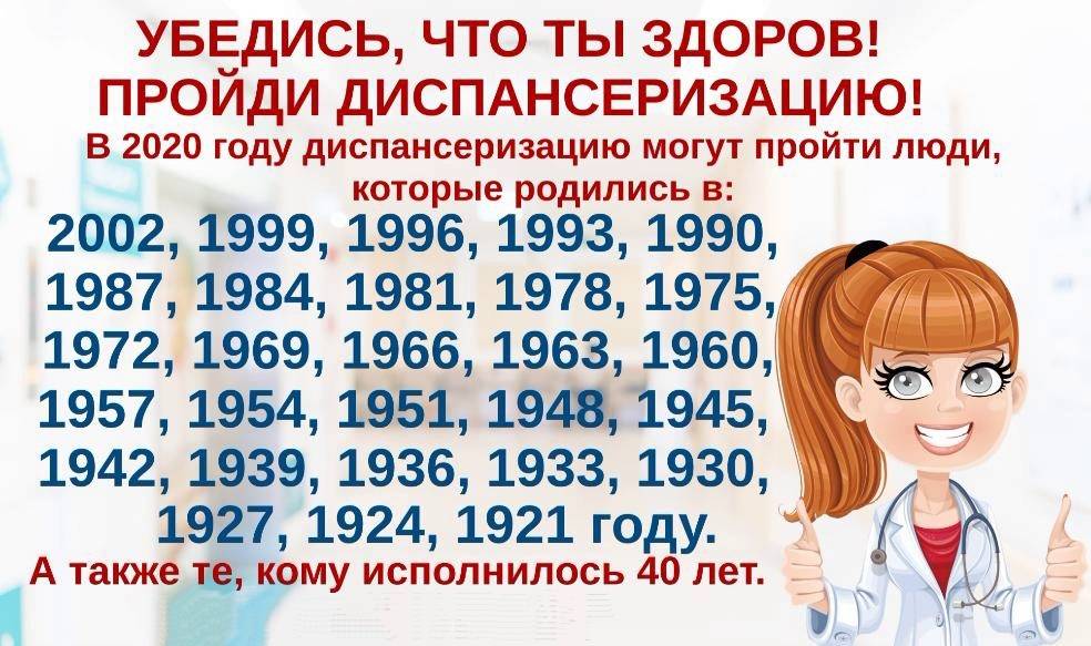 Диспансеризация