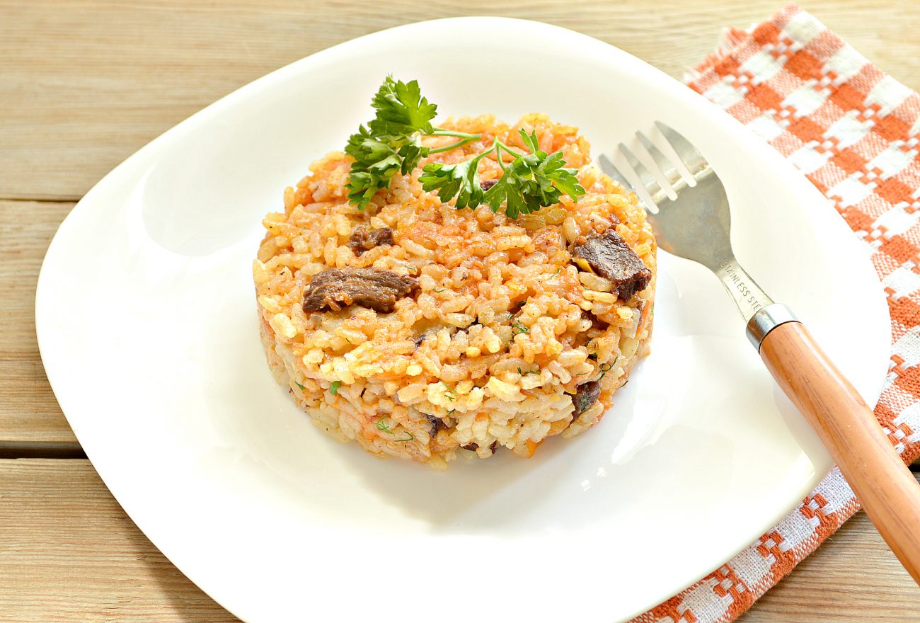 Плов с фаршем