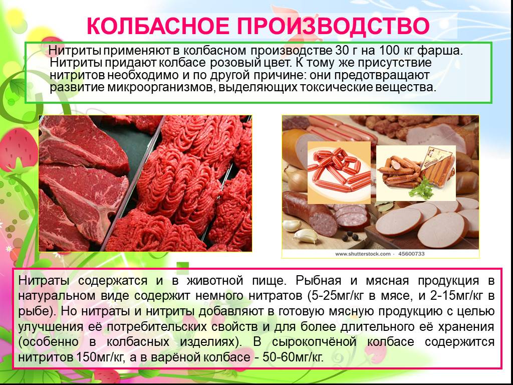Нитрит натрия