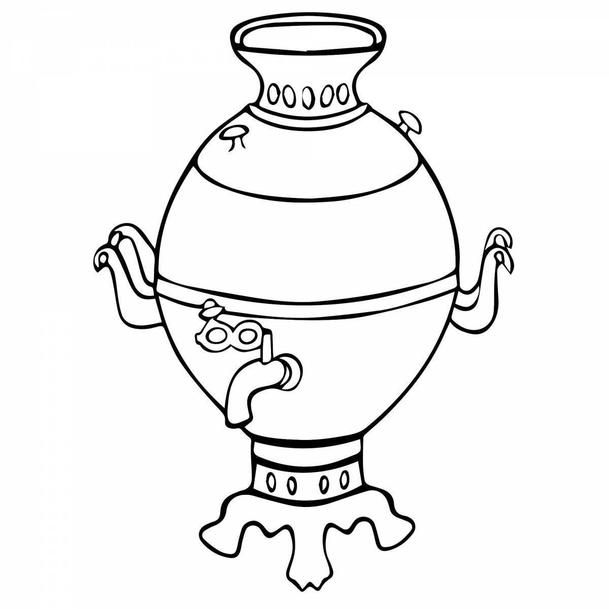 Рисунок самовара