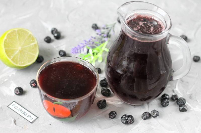 Компот из черноплодкой рябины (черноплодки): рецепты, кулинарные советы