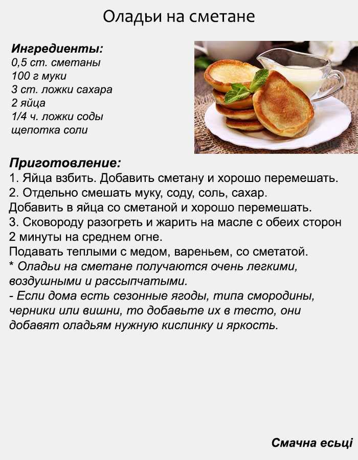 Пп-оладьи: рецепты на каждый день