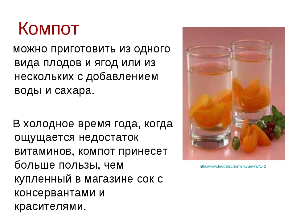 Компот из сухофруктов