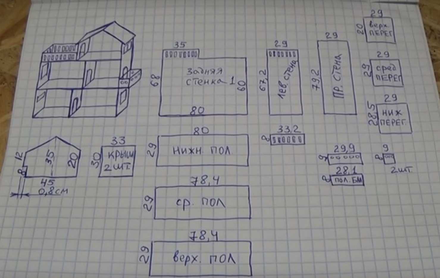 Кукольный домик своими руками: как сделать - схемы, фото, видео